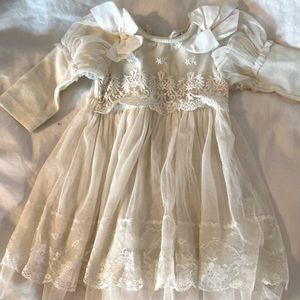 Baby Girl Ivory Dress